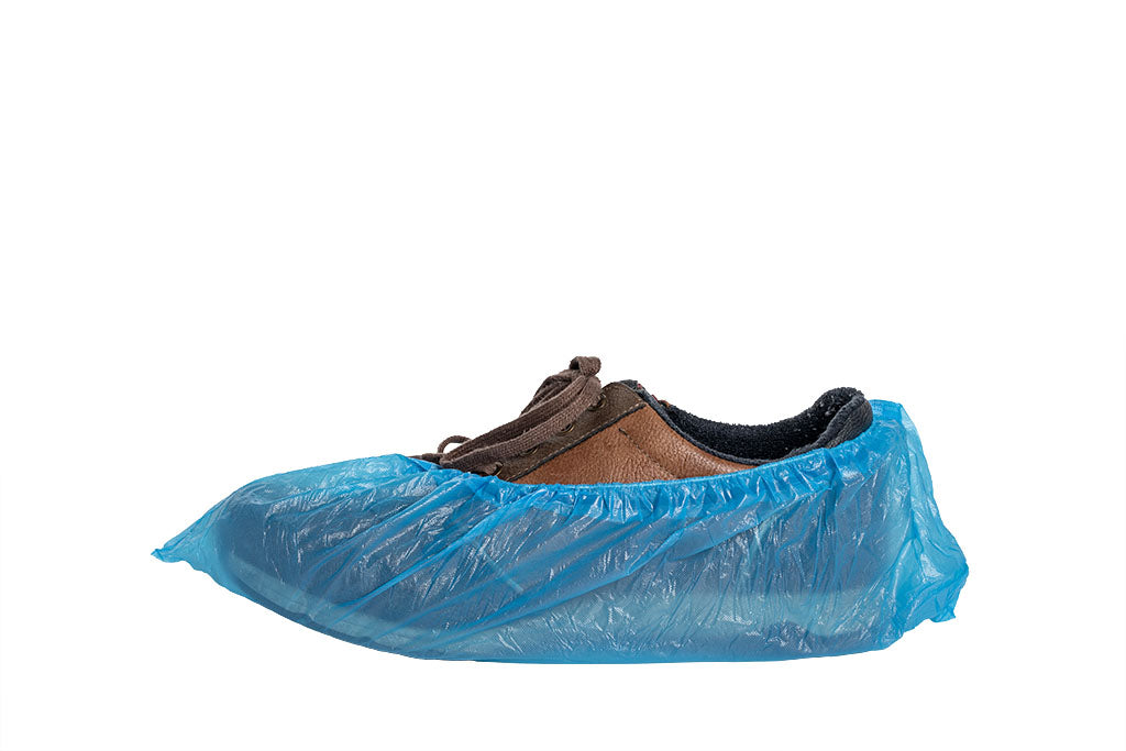 Überschuhe, CPE, blau, PSA Kategorie 1, Einheitsgröße, Länge 41 cm